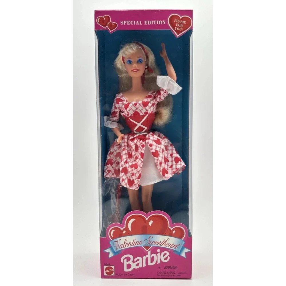 1995 MATTEL BARBIE VALENTINE SWEETHEART SPECIAL EDITION #14644 NEW